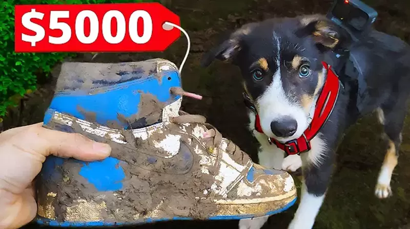 清洗系影片《拯救泥濘中的AirJordan 1》全力搓洗之後恢復成閃亮如新的樣子 清洗系影片《拯救泥濘中的AirJordan 1》全力搓洗之後恢復成閃亮如新的樣子