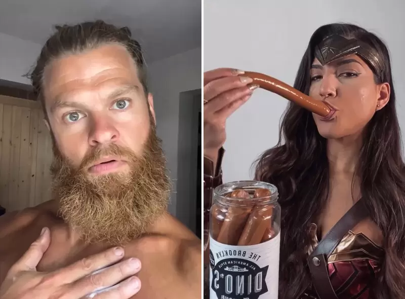 最強深喉嚨《世界最會吞的女人》這位「Leah Shutkever」有一種讓所有男人都傻眼的強大