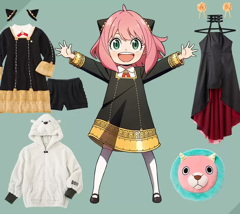 《間諜家家酒×PEACH JOHN》這約兒媽媽的同款睡衣也太性感了吧www