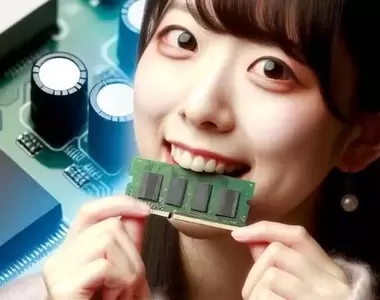 讓AI表現出《記憶體被吃掉的感覺》結果就出現了這樣的畫面(物理)