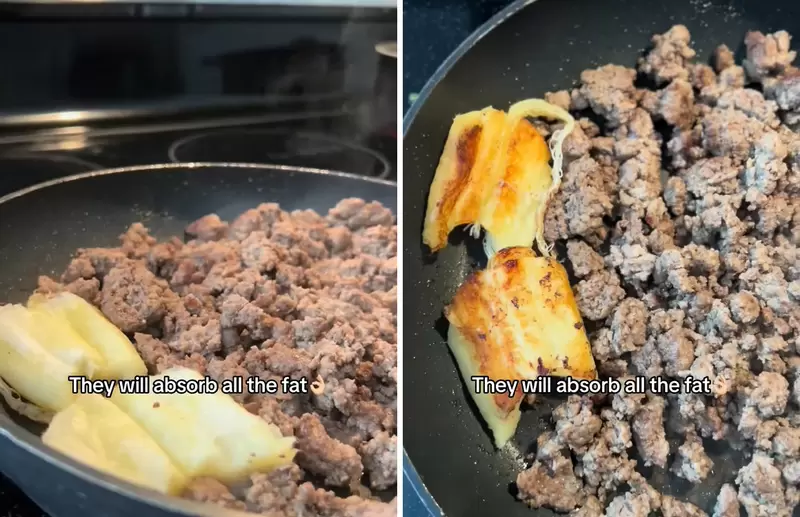 突發奇想的《衛生棉條吸油大法》放在鍋裡不是為了吸血水,而是為了吸油 突發奇想的《衛生棉條吸油大法》放在鍋裡不是為了吸血水,而是為了吸油