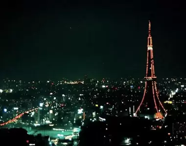 《1989年東京鐵塔的夜景》網友PO照片回顧大約20年前的日本各處景色