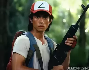 讓AI表現出《精靈寶可夢真人版》的感覺,怎麼有種濃濃的昭和特攝片感?
