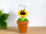 網友製作《會說話的花便條夾》擺在桌上重現「超級瑪利歐兄弟 驚奇」敲好玩 網友製作《會說話的花便條夾》擺在桌上重現「超級瑪利歐兄弟 驚奇」敲好玩