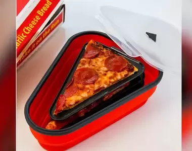 《披薩儲存盒》收好你吃不完的pizza,放進冰箱整齊又不占空間