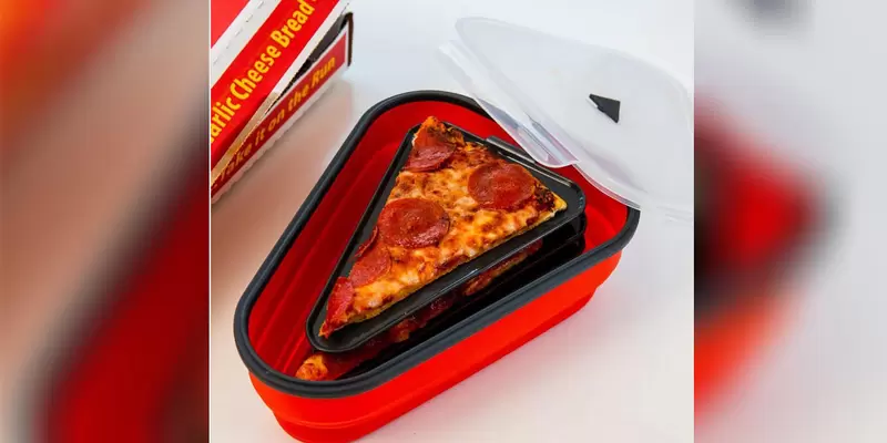 《披薩儲存盒》收好你吃不完的pizza,放進冰箱整齊又不占空間 《披薩儲存盒》收好你吃不完的pizza,放進冰箱整齊又不占空間