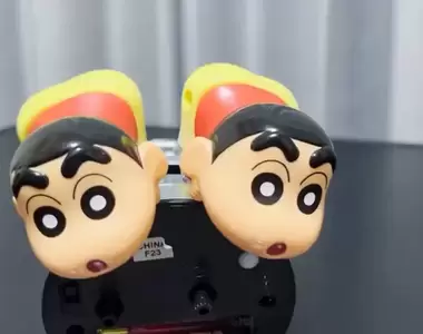 網友製作《蠟筆小新翹臀鬧鐘》人一發燒會做出什麼事情真的很難說