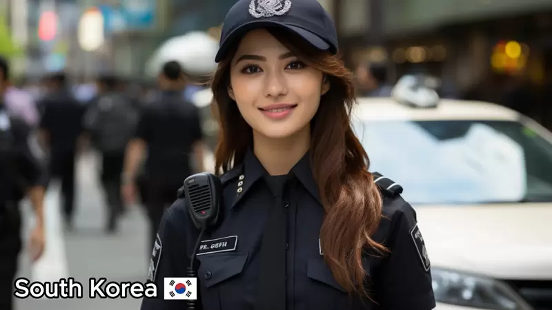 AI模擬《世界各國版的警察》女警的顏值變這樣可以直接組女團了吧? AI模擬《世界各國版的警察》女警的顏值變這樣可以直接組女團了吧?