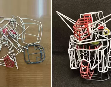 用零件框架製作《初鋼模型》不造成浪費的同時還能收獲精美作品