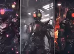 讓AI表現出《硬派風格的鋼鐵假面騎士》全身戰甲殺氣凌人,這個大人向風格網友十分喜歡 讓AI表現出《硬派風格的鋼鐵假面騎士》全身戰甲殺氣凌人,這個大人向風格網友十分喜歡