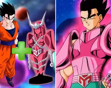 網友創作《七龍珠聖鬥士》悟飯變成仙女座不太好吧?感覺比克來還比較適合一點(大誤)