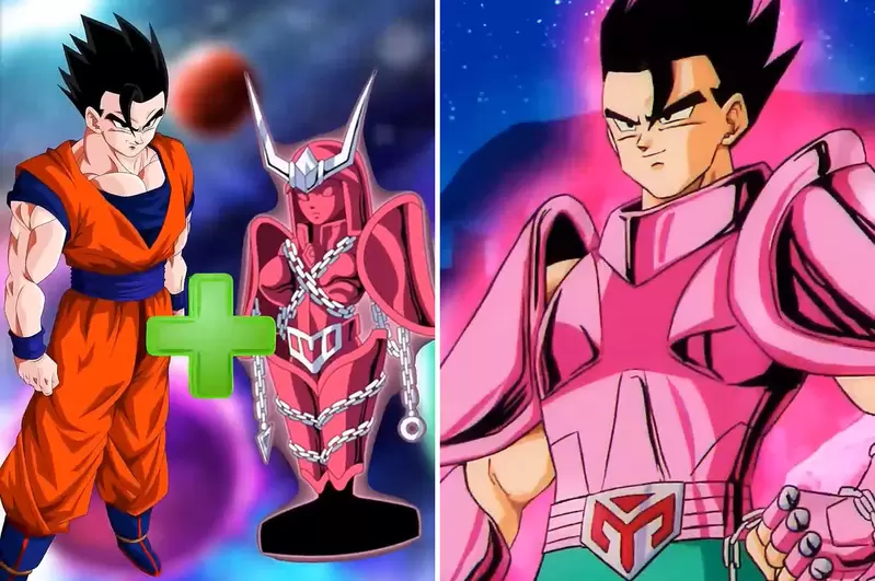 網友創作《七龍珠聖鬥士》悟飯變成仙女座不太好吧？感覺比克來還比較適合一點(大誤)