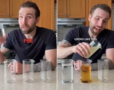 《你的尿尿是什麼顏色》為什麼一堆泡泡的沒講？被泡泡蓋住哪裡知道什麼顏色XD