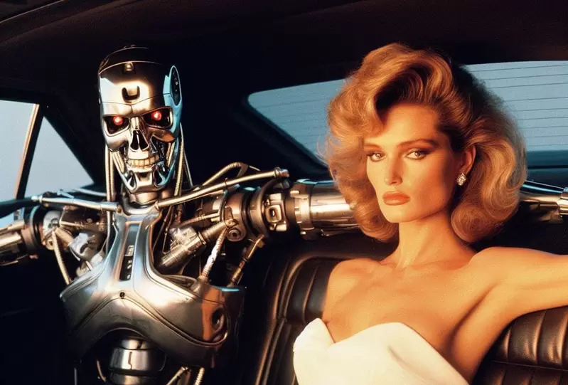 AI繪圖創作《魔鬼終結者和平版》搞笑描繪天網選擇跟人類共存的那個結局 AI繪圖創作《魔鬼終結者和平版》搞笑描繪天網選擇跟人類共存的那個結局