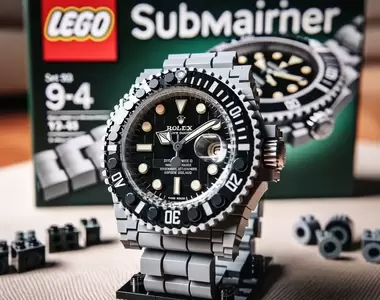 《樂高勞力士水鬼系列》天啊!如果LEGO打算商品化的話,肯定買一堆樂高錶回家戴