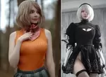 艾殊莉身體模特cos《尼爾:自動人形 2B》這接近90度的高衩讓我看了快噴鼻血了(摀) 艾殊莉身體模特cos《尼爾:自動人形 2B》這接近90度的高衩讓我看了快噴鼻血了(摀)