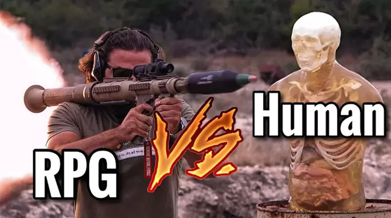 《用火箭砲打到人會怎樣》出現了讓人意想不到的結果，想不到竟然...