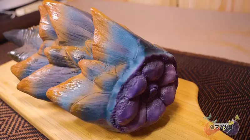 用食品模型技術再現《轟龍的斷尾》每次斷尾的獵人們是不是都在想這能不能吃？(口水)