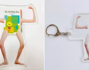 扭蛋商品化《手足壓克力鑰匙圈》套上去不管任何東西都能變得元氣滿滿