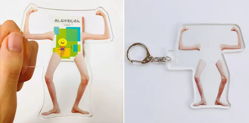 扭蛋商品化《手足壓克力鑰匙圈》套上去不管任何東西都能變得元氣滿滿