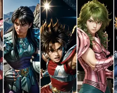 讓AI表現出《聖鬥士星矢真人版》的感覺,電影版青銅聖衣不夠帥?感覺還是要原汁原味最有感覺