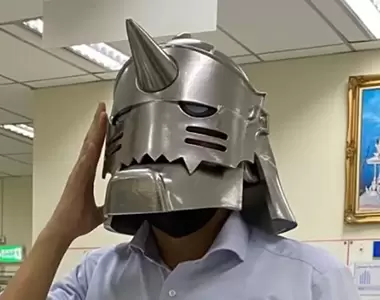 鋼鐵香蕉那公司的《鋼之鍊金術師 阿爾頭盔》成品終於出來了