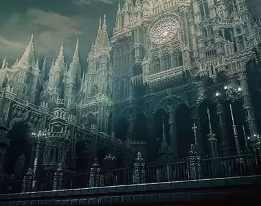 外鄉人注意《Minecraft版血源詛咒》網友因遊戲受到啟發,結果在「當個創世神」裡蓋了許多了不起的歌德建築