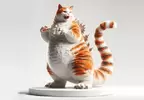 超有才AI創作《喵吉拉》如果把龐然大物哥吉拉變成巨獸大肥貓的模樣會怎樣？