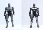 玩家塗裝《MODEROID 機器戰警》用金屬鍍鉻噴漆塗裝後讓模型產生了意想不到的效果