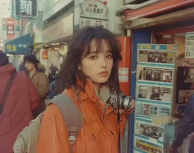 讓AI表現出《日本90年代》的感覺,那種復古的色調真的有把年代感給抓住