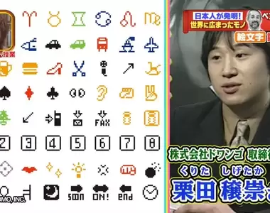《表情符號的發明》源於日本的繪文字改變全世界的溝通文化 最早被設計出來的圖案是……