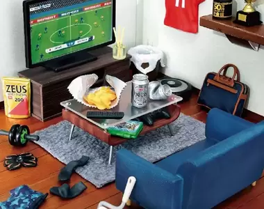 《獨居單身男性的家》房內一定會有這些東西?盒玩超高還原度讓網友驚嘆不已