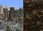 網友製作《麥塊都市 味噌汁市》建築物精緻還原外甚至連漂亮的夜景也做出來 網友製作《麥塊都市 味噌汁市》建築物精緻還原外甚至連漂亮的夜景也做出來
