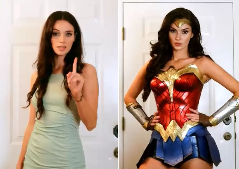 《一秒變身蓋兒加朵》美妝youtuber「Alyson Tabbitha」靠化妝就能變身成不同人物