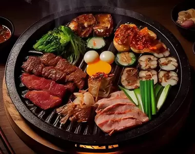 用AI功能做出《能代表該國家的主要食物》大家能看著畫面分辨出這來自哪個國家嘛?