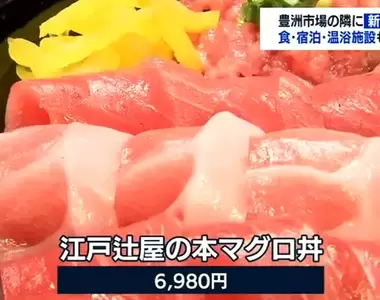 《價格翻3倍的觀光財丼》日本豐洲新景點「千客萬來」 開幕前就先被懷疑坑殺觀光客