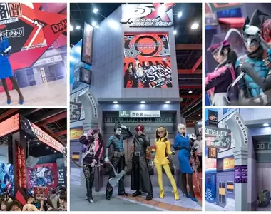 P5天下第一《女神異聞錄:夜幕魅影》2024台北動漫節潮爆登場!殿堂級JRPG怪盜團參上
