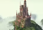 網友製作《巨大麥塊歐式城堡》在山頂上的唯美建築讓人嘆為觀止