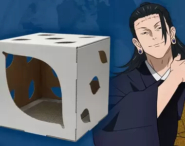 特級萌咒物《咒術迴戰 獄門疆貓抓屋》也許能封印住貓貓的咒術迴戰趣味小物
