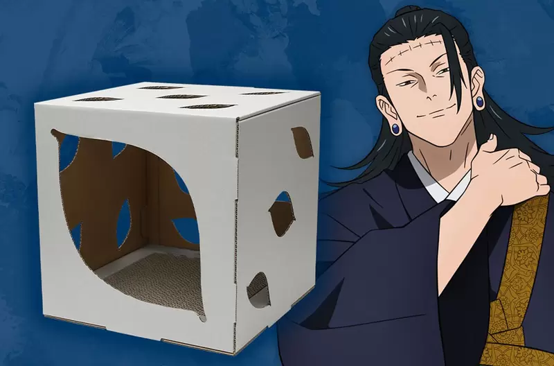 特級萌咒物《咒術迴戰 獄門疆貓抓屋》也許能封印住貓貓的咒術迴戰趣味小物 