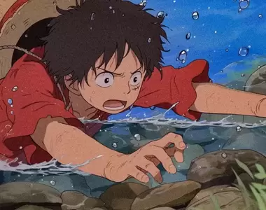 《吉卜力風格的海賊王》如果海賊王是由吉卜力動畫化的話....