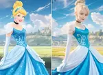 讓AI表現出《迪士尼公主 真人版》的感覺 來人啊!快來給仙杜瑞拉一雙玻璃鞋 讓AI表現出《迪士尼公主 真人版》的感覺 來人啊!快來給仙杜瑞拉一雙玻璃鞋