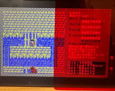 《色弱玩家玩懷舊遊戲》紅色文字看不清楚怎麼辦?竟然可以靠那個東西來解決……