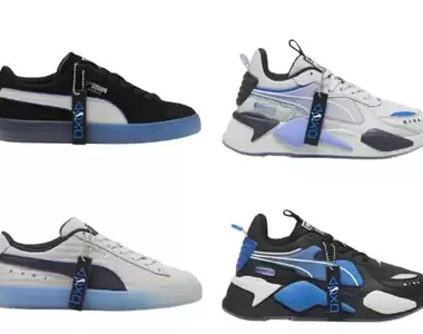 《PUMA與PlayStation聯名運動鞋》黑白兩種配色預計2024年內推出