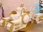 《白色基地搖搖馬》不但設計了格納庫收容鋼彈，甚至還可以拿來當小朋友的玩具唷