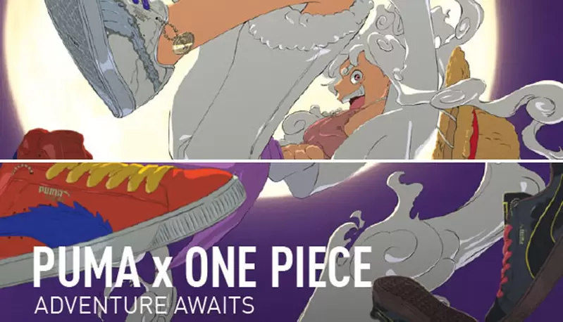航海王聯名《ONE PIECE X PUMA》 以新四皇為主題的「PUMA Suede」全新動漫設計鞋款推出
