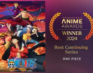 2024得獎結果《Crunchyroll動畫大賞》航海王二連冠達成,拿下年度最長篇動畫以及年度最佳主角兩項榮譽