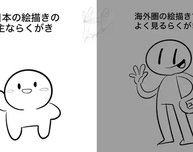 《畫畫背景顏色問題》日本網友好奇外國人怎麼都用灰背景 跟人種和生長環境有關係?