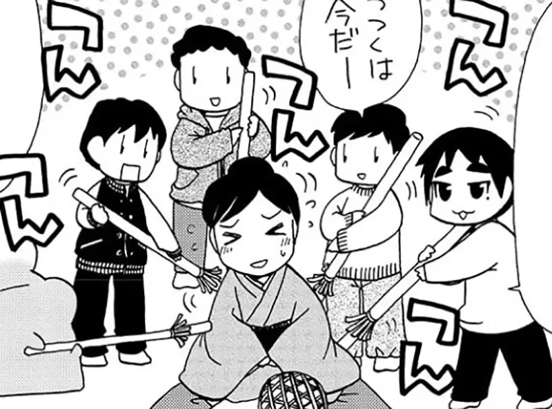 《日本秋田奇妙風俗「戳妻」》小學生拿棒子猛戳新嫁娘 真正的起源讓人不寒而慄…… 《日本秋田奇妙風俗「戳妻」》小學生拿棒子猛戳新嫁娘 真正的起源讓人不寒而慄……