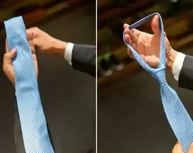 上班族救星《超快速打領帶技巧》只需12秒就幫你完成一個漂亮領帶
